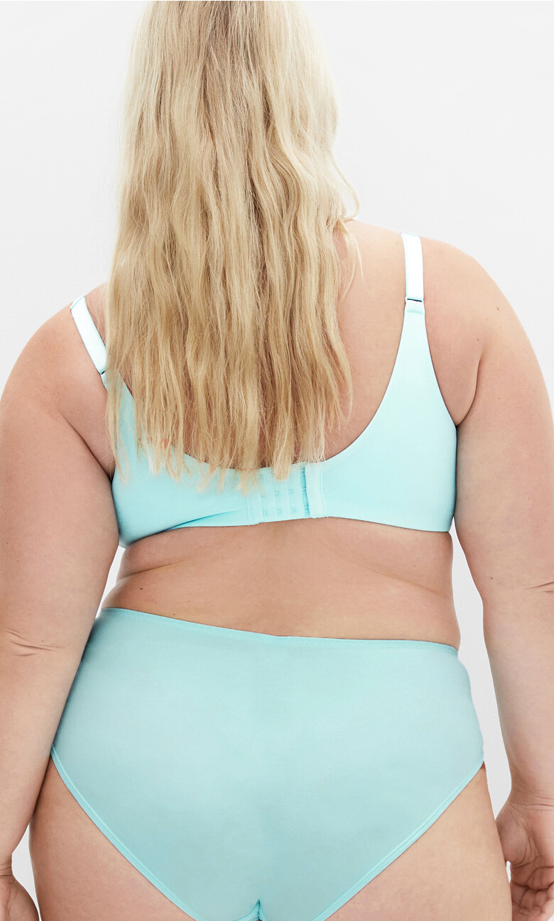 Smooth & Chic T-Shirt Bra - iced aqua