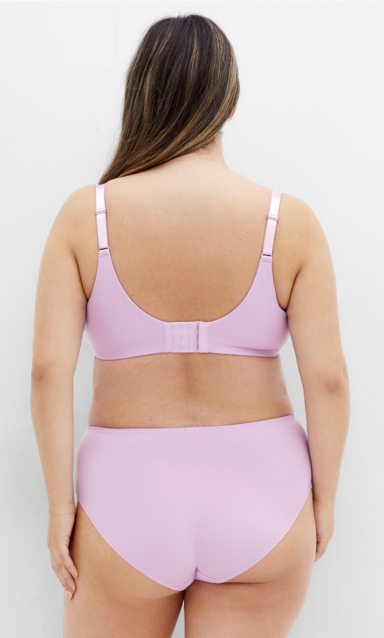 Smooth & Chic T-Shirt Bra - purple