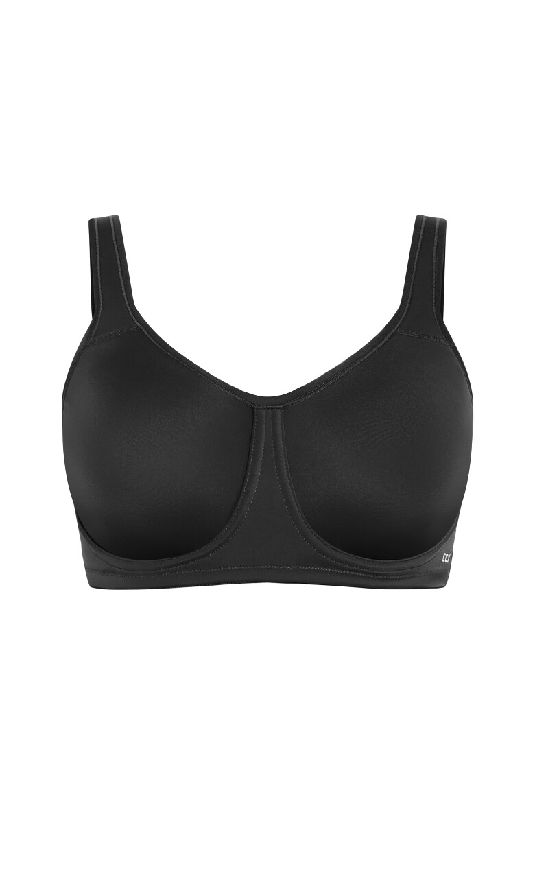 Underwire Sports Bra - black