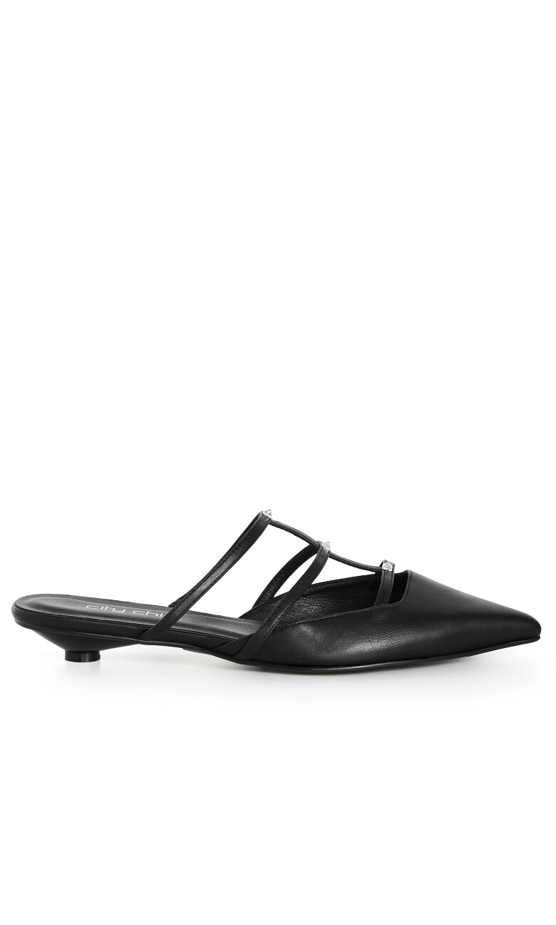 WIDE FIT Azelea Slide - black