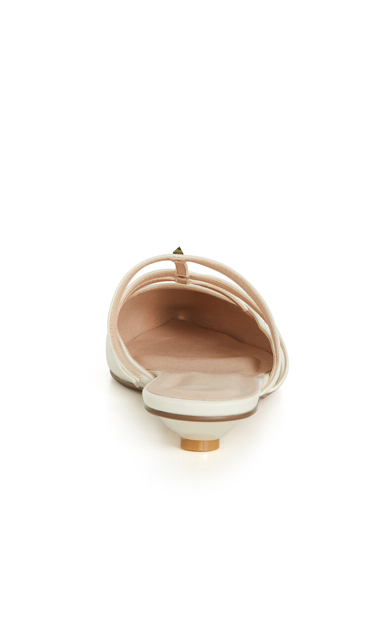 WIDE FIT Azelea Slide - cream
