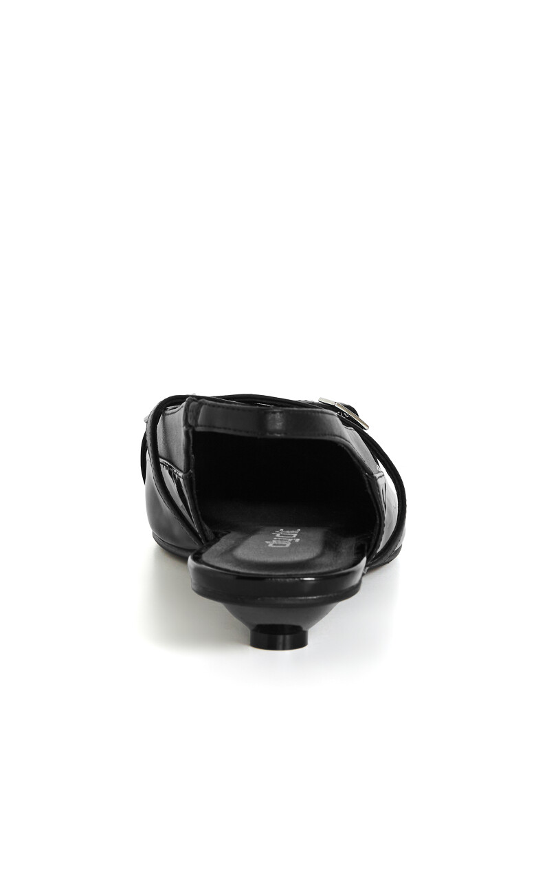 WIDE FIT Miami Slide - black