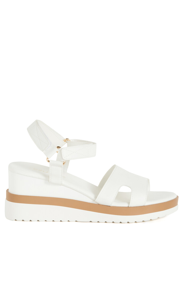 WIDE FIT Viki Platform - white