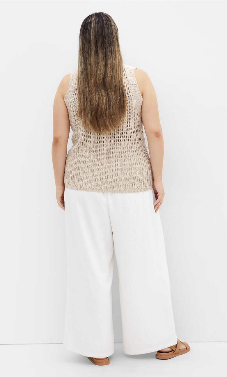 Talia Knit Tank - neutral