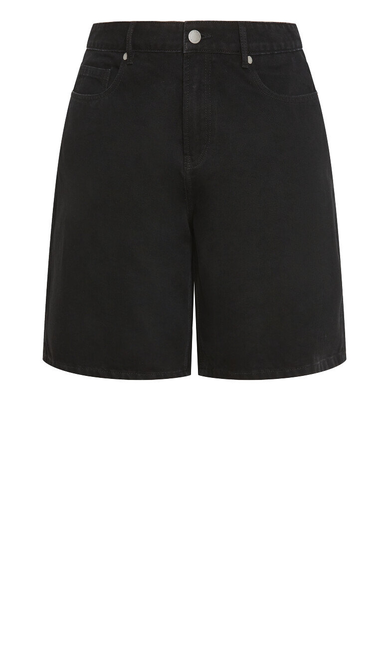 Denim Laila Short - black