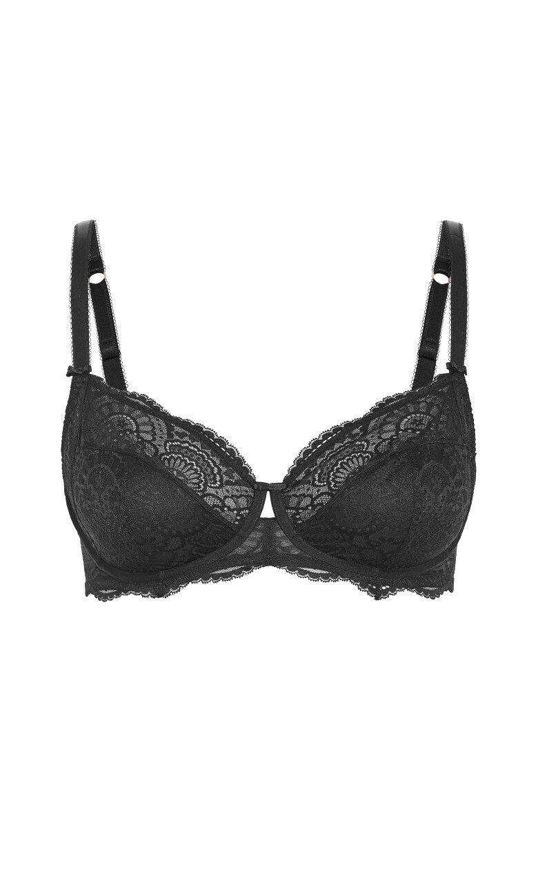 Ophelia Underwire Bra - black