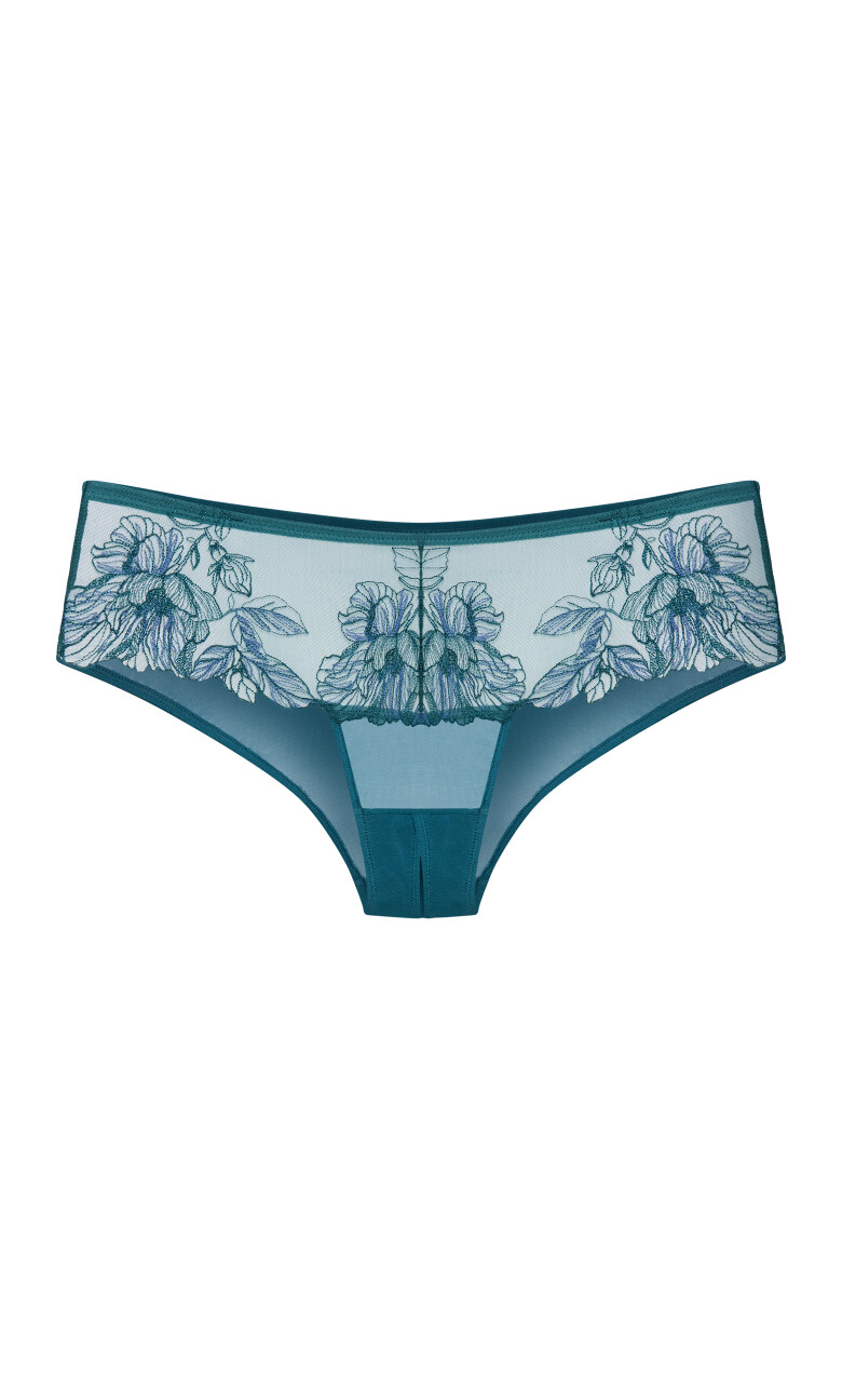 Kimora Ouvert Cheeky Brief - deep teal