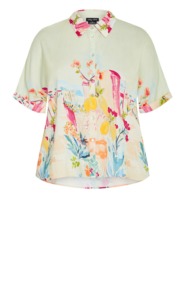 Sorrento Shirt - lime