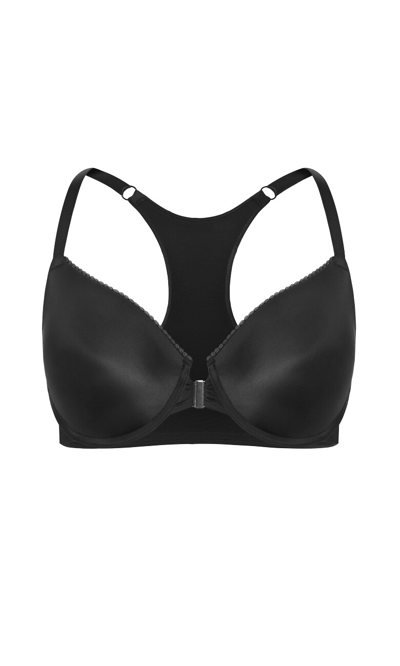 Iris Contour Racerback Bra - black