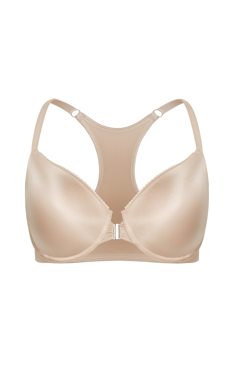 Iris Contour Racerback Bra - latte