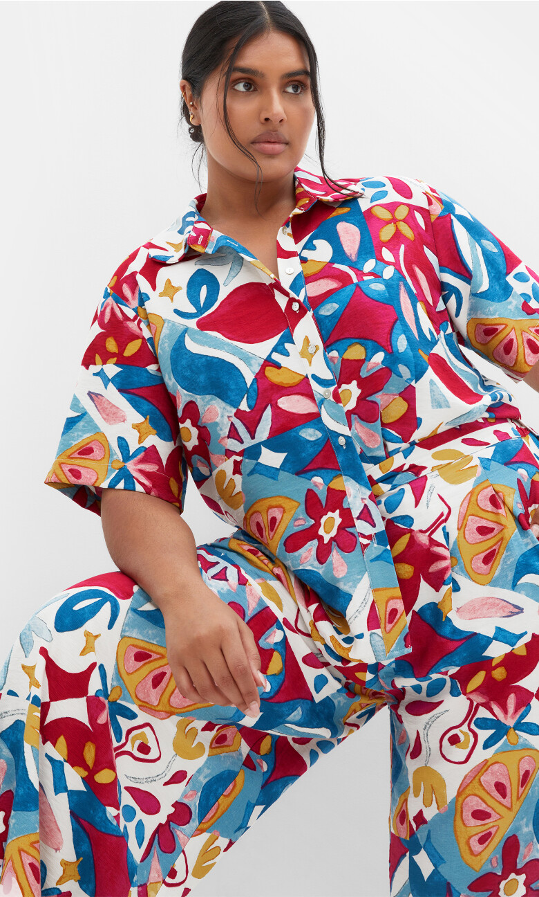 Mosaic Shirt - print