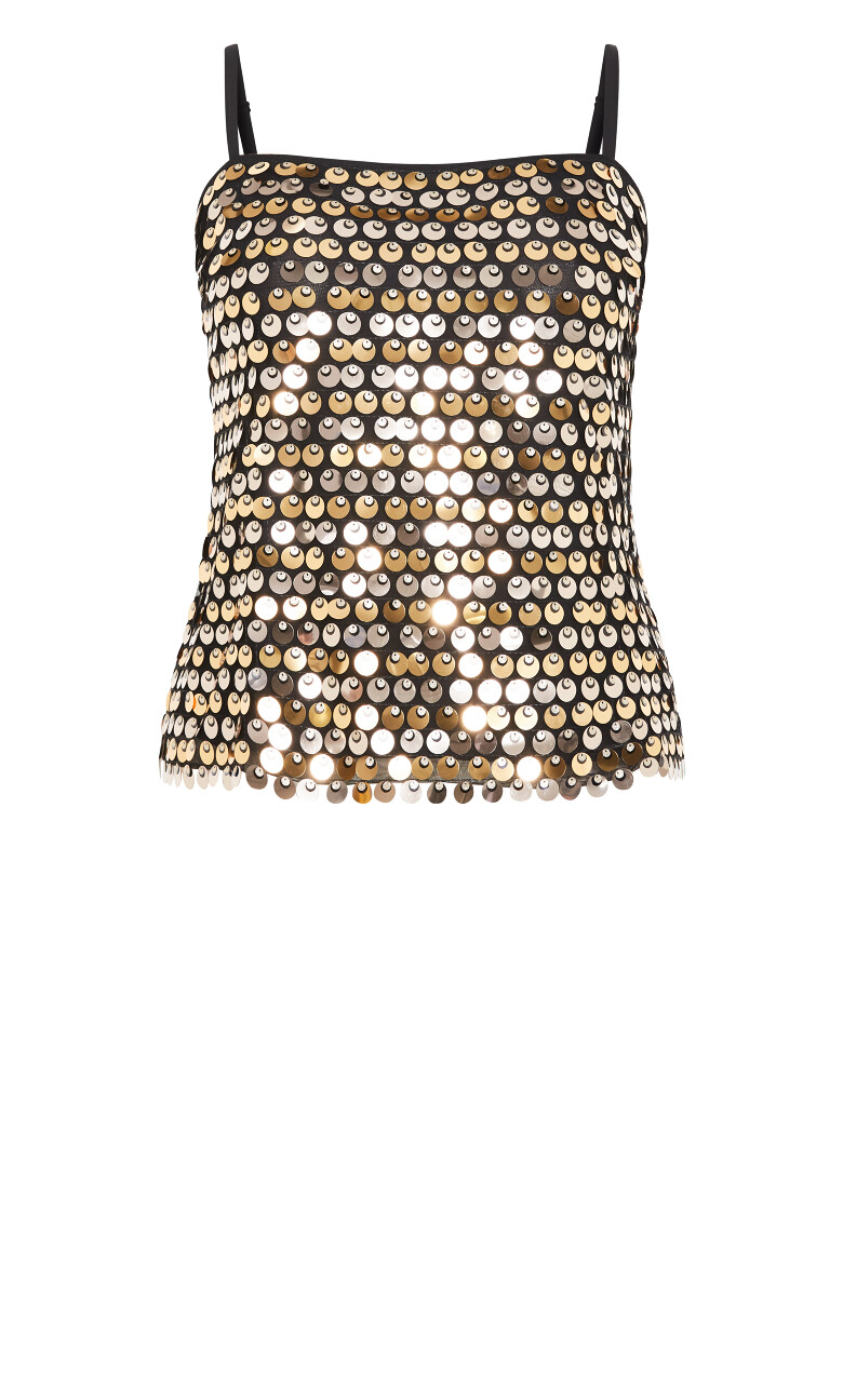 Disco Top - gold