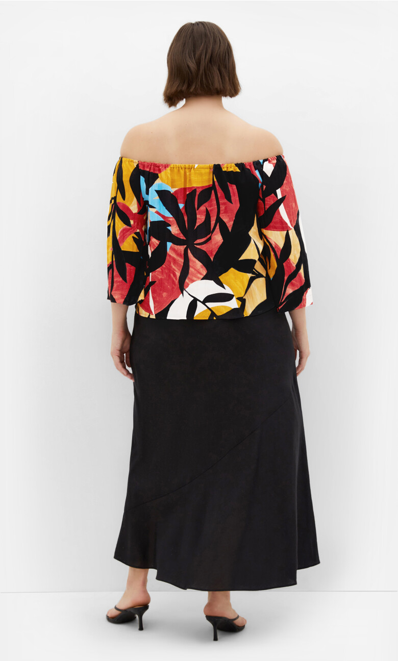 Maiya Print Top - multi print
