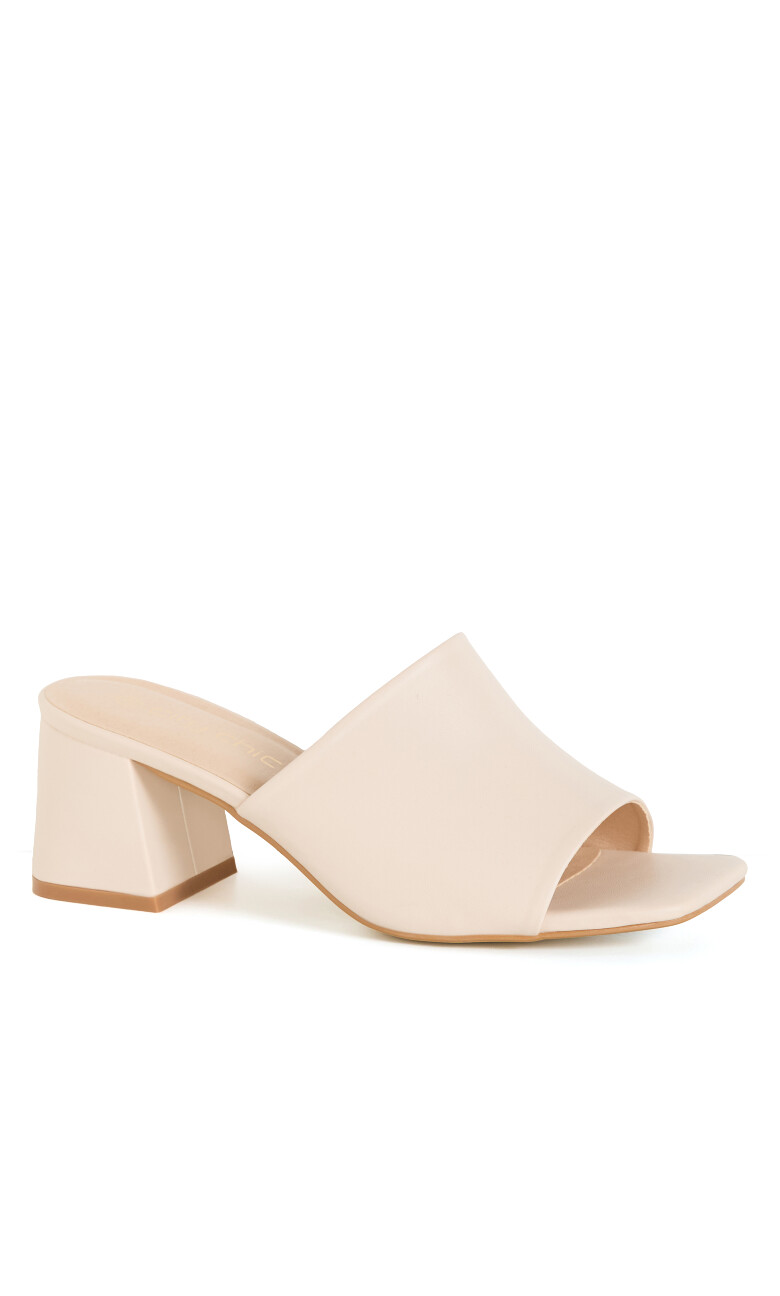 WIDE FIT Hazel Heel  - nude