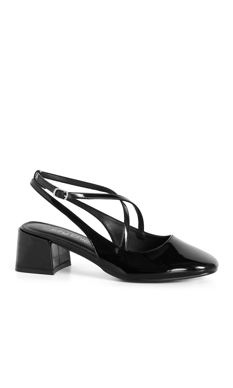 WIDE FIT Luna Heel - black