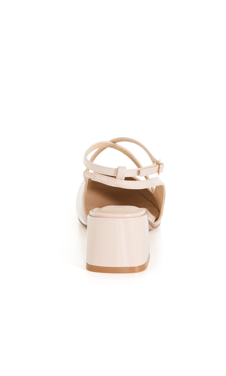 WIDE FIT Luna Heel - nude