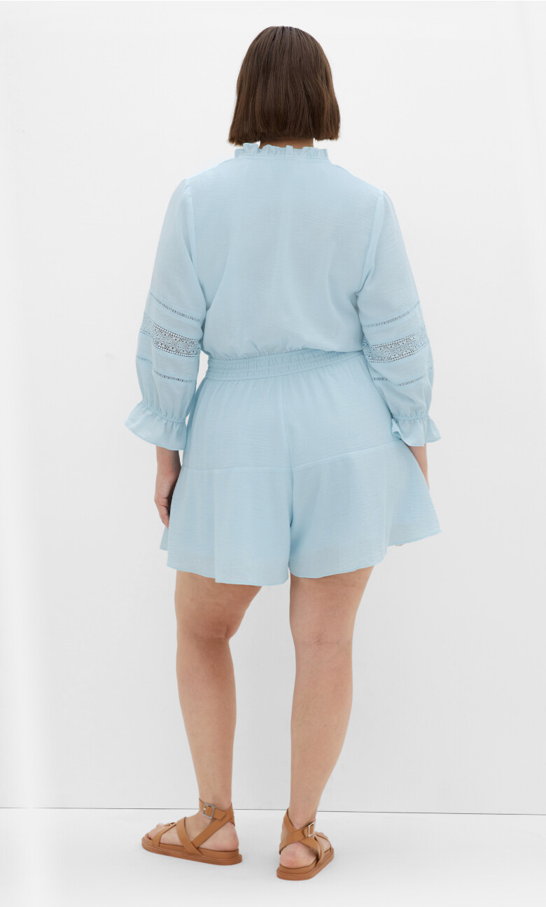 Faye Playsuit - ice blue