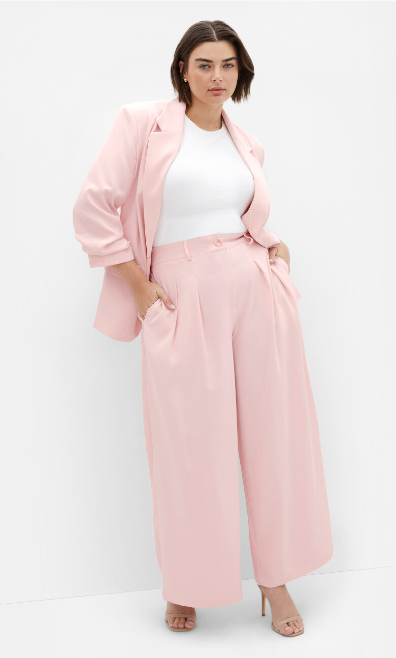Plus Size Abbie Pant - Pink