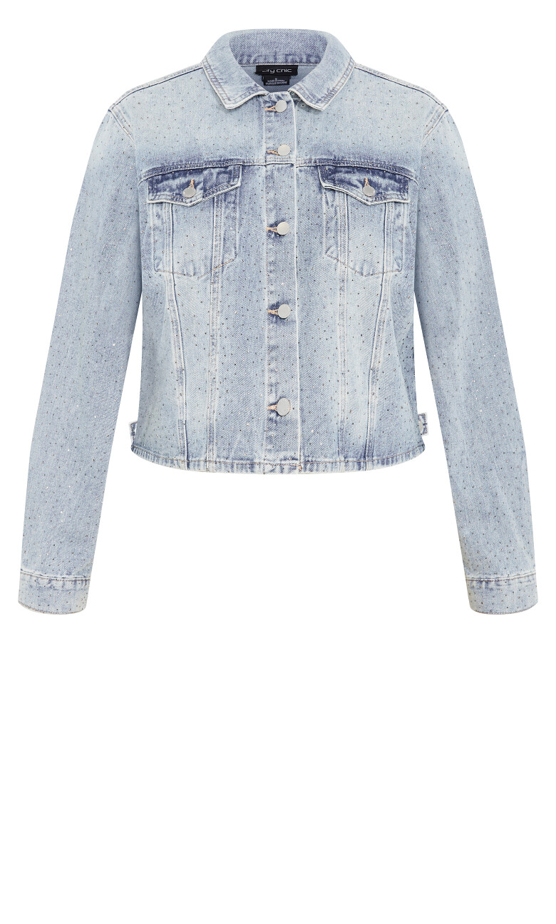 Denim Star Jacket - light wash