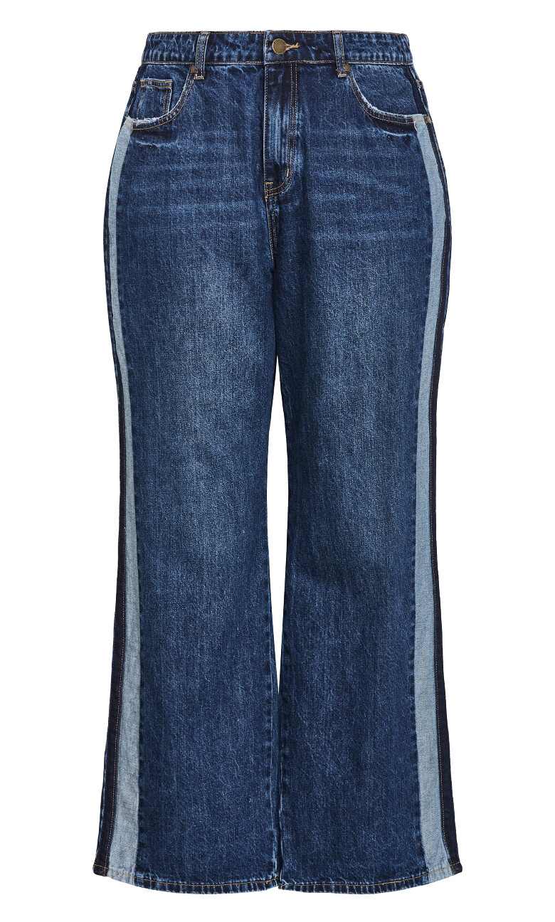 Harley Fit Elevate Wide Leg Jean - dark wash