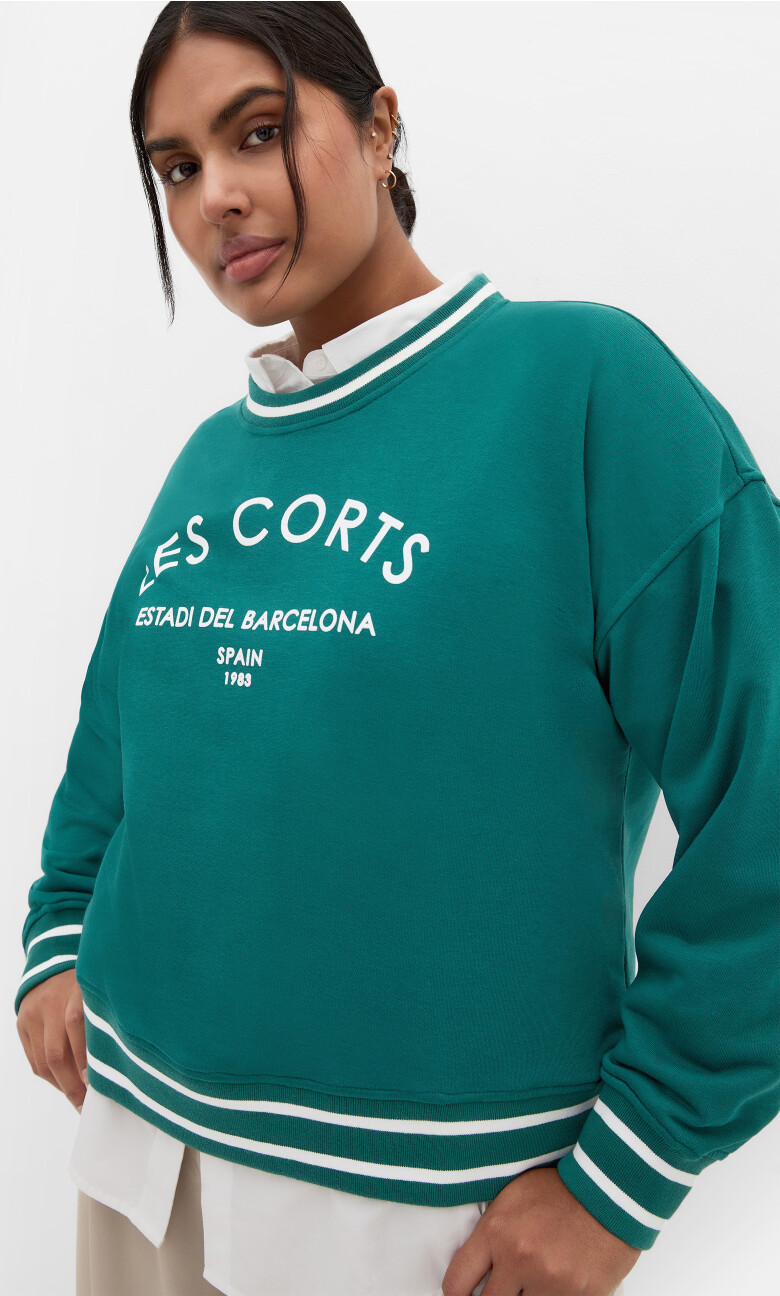 Plus Size Elevate Sweatshirt - jade