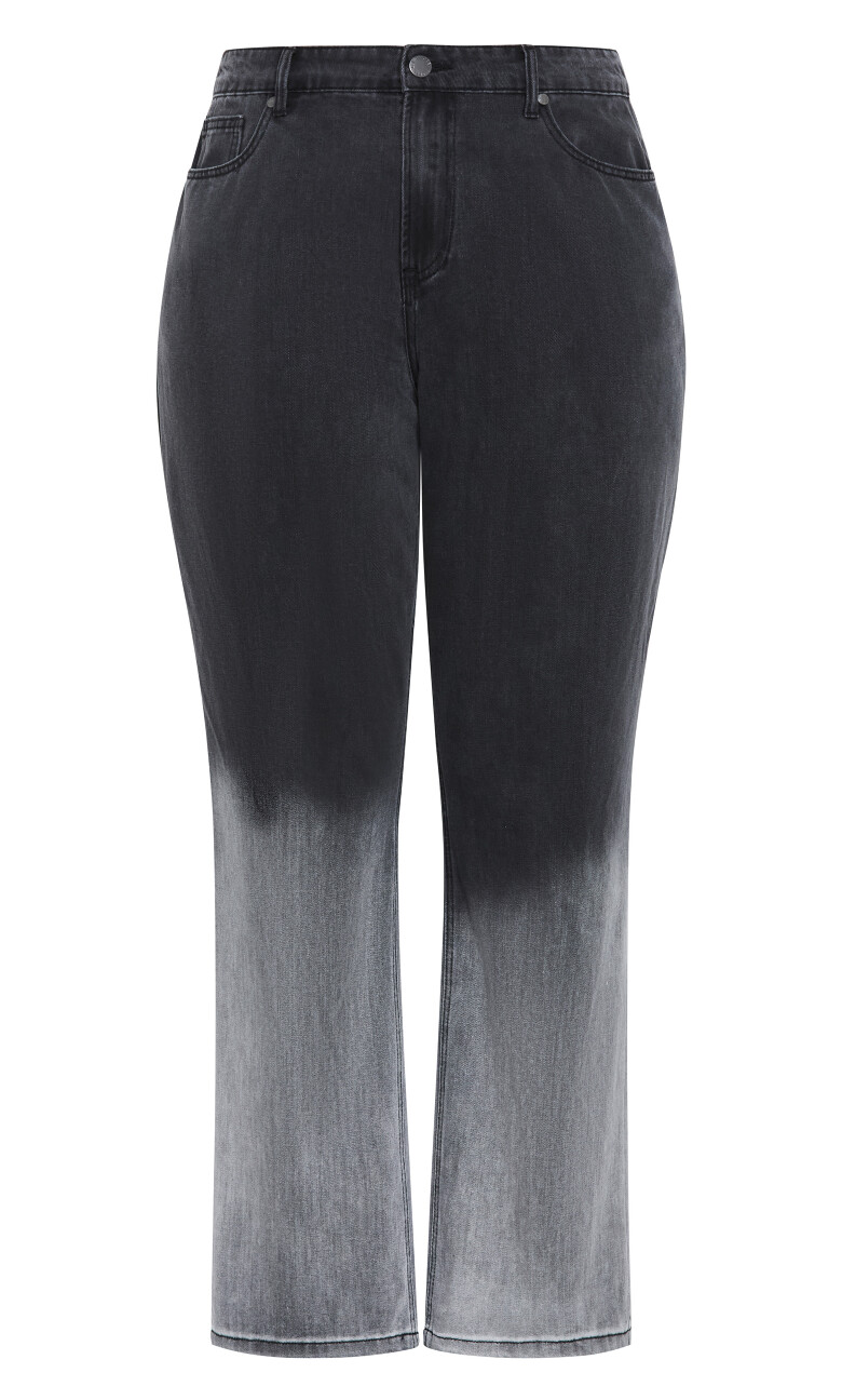 Harley Fit Ombre Wash Jean - grey wash