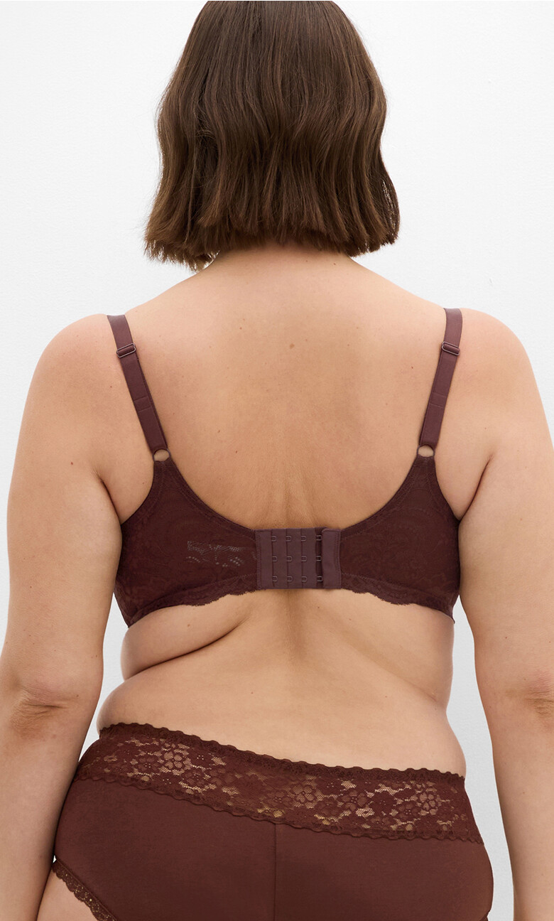 Hailey Demi T-Shirt Bra - ganache