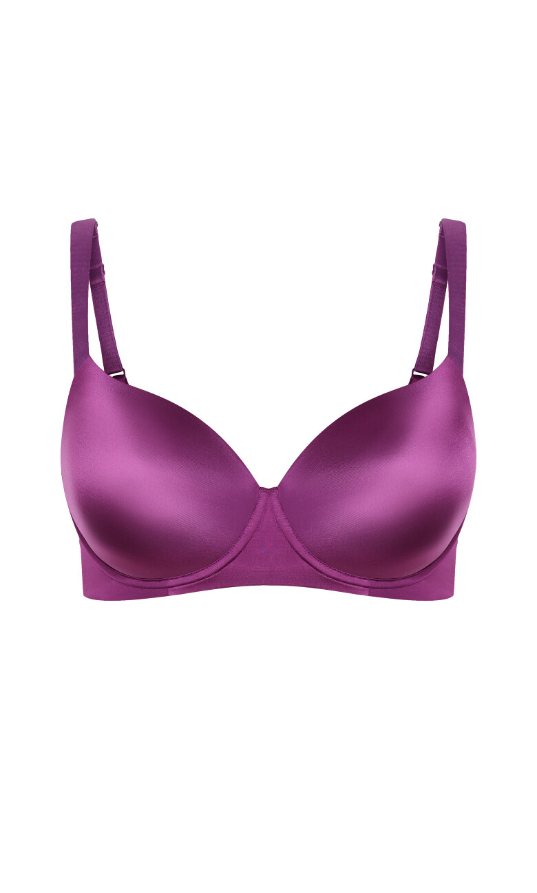 Smooth & Chic T-Shirt Bra - amethyst