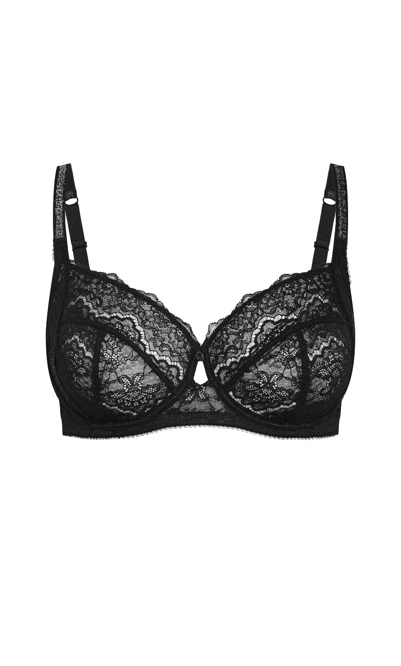 Demi Underwire Bra - black