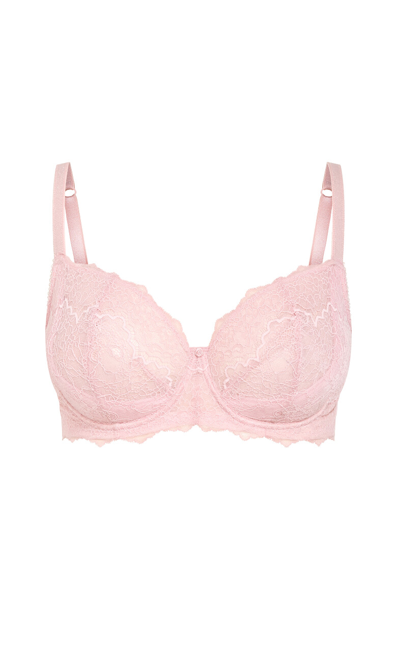 Demi Balconette Underwire Bra - cloud pink