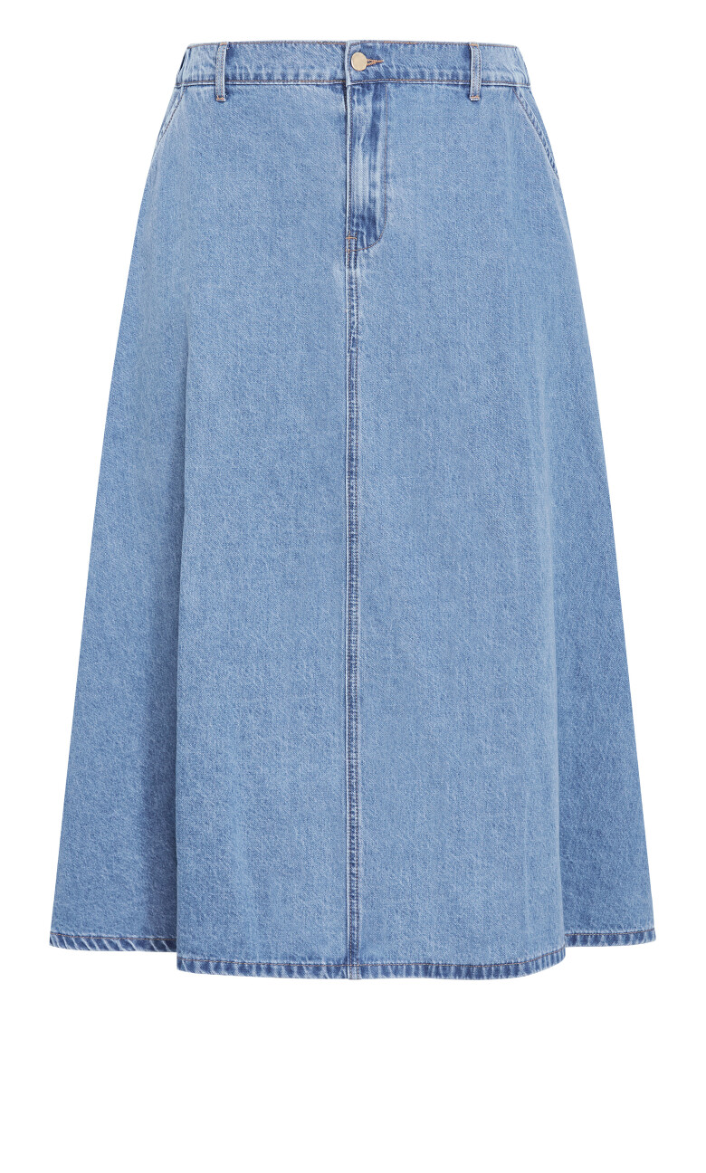 Karina Denim Skirt - light wash