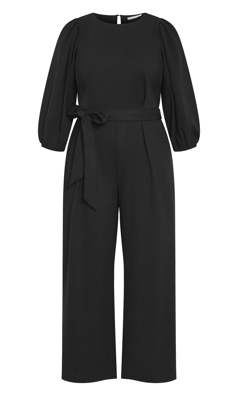 Tahlia Wide Leg Jumpsuit - black
