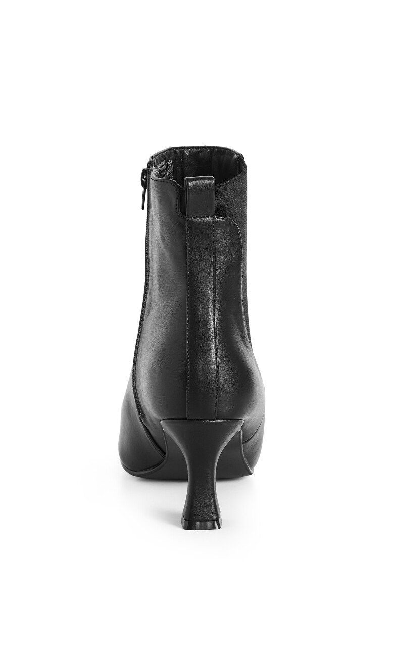WIDE FIT Maya Ankle Boot - black