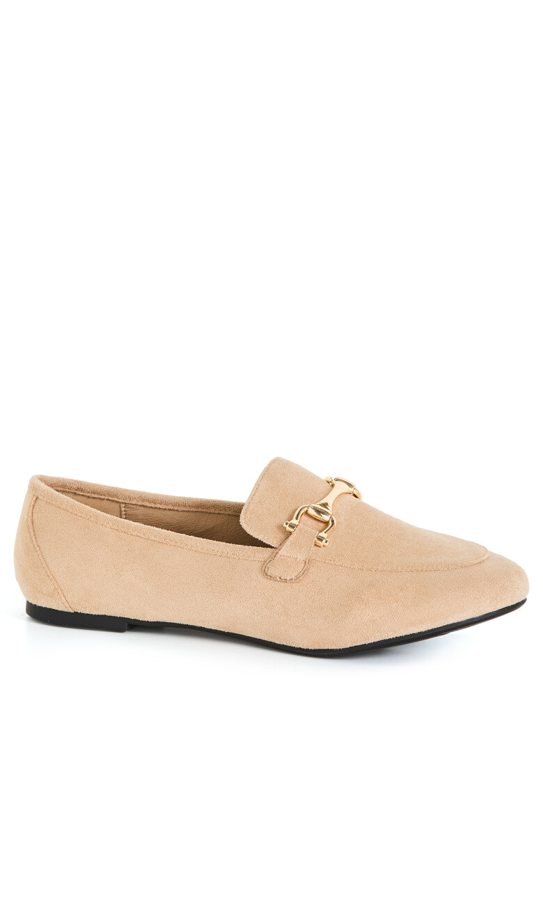 WIDE FIT Lilia Loafer - taupe