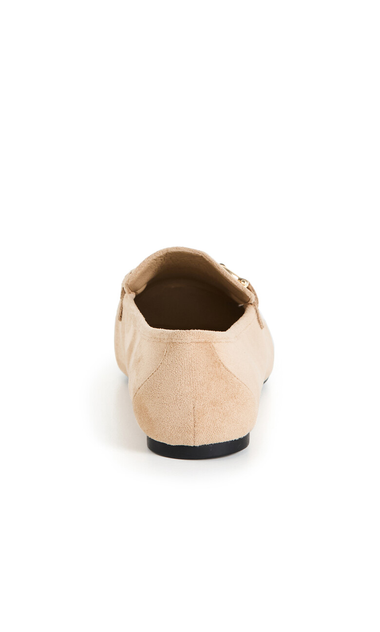 WIDE FIT Lilia Loafer - taupe