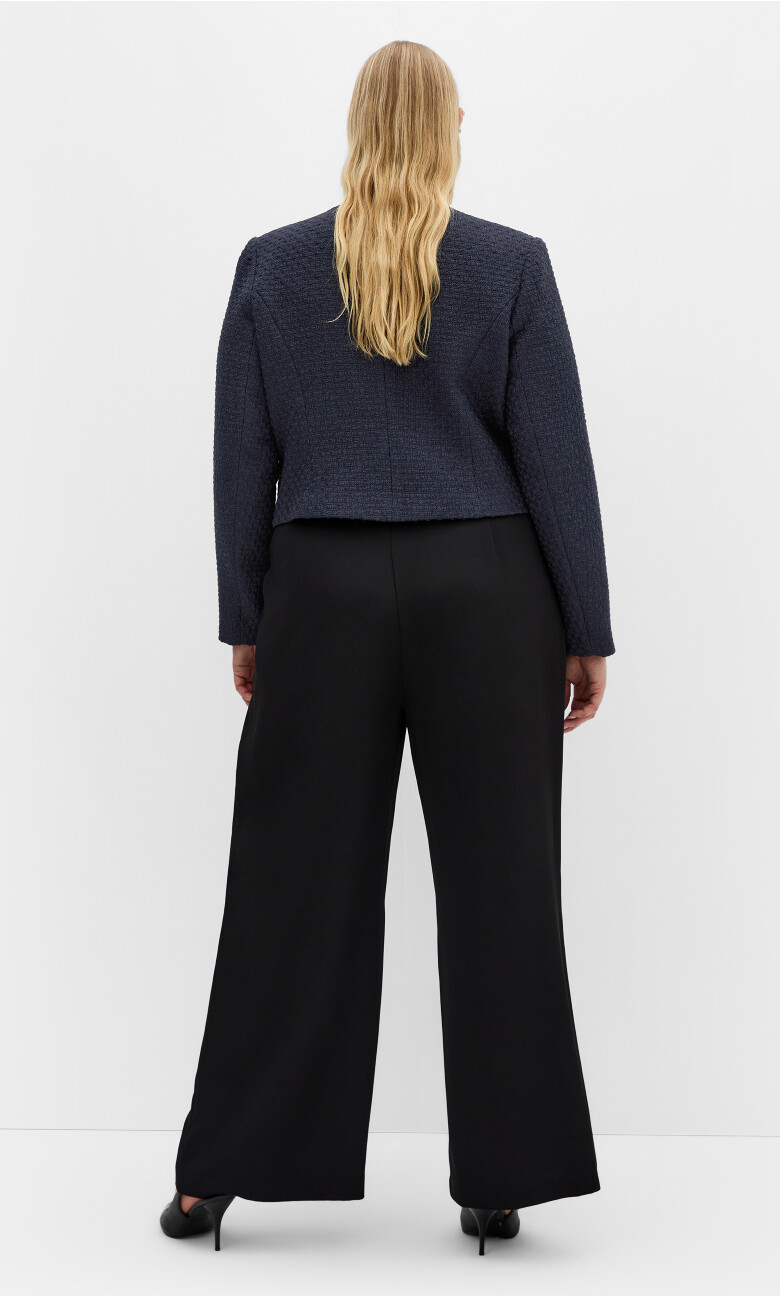 Krystal Boucle Jacket - navy