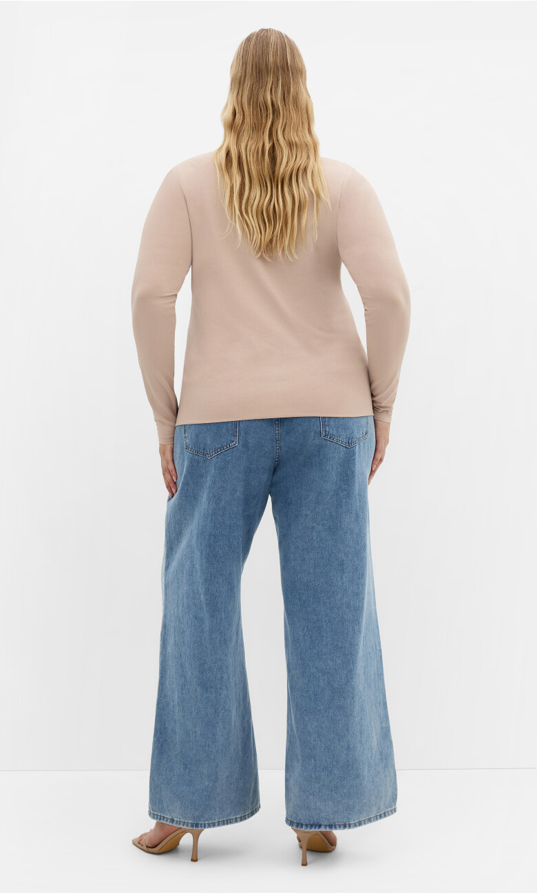 Liz Scoop Top - stone
