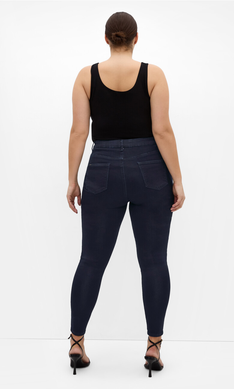 Asha Fit Amara Skinny Jean - dark wash