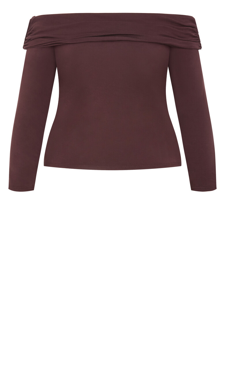 Jojo Knit Top - chocolate