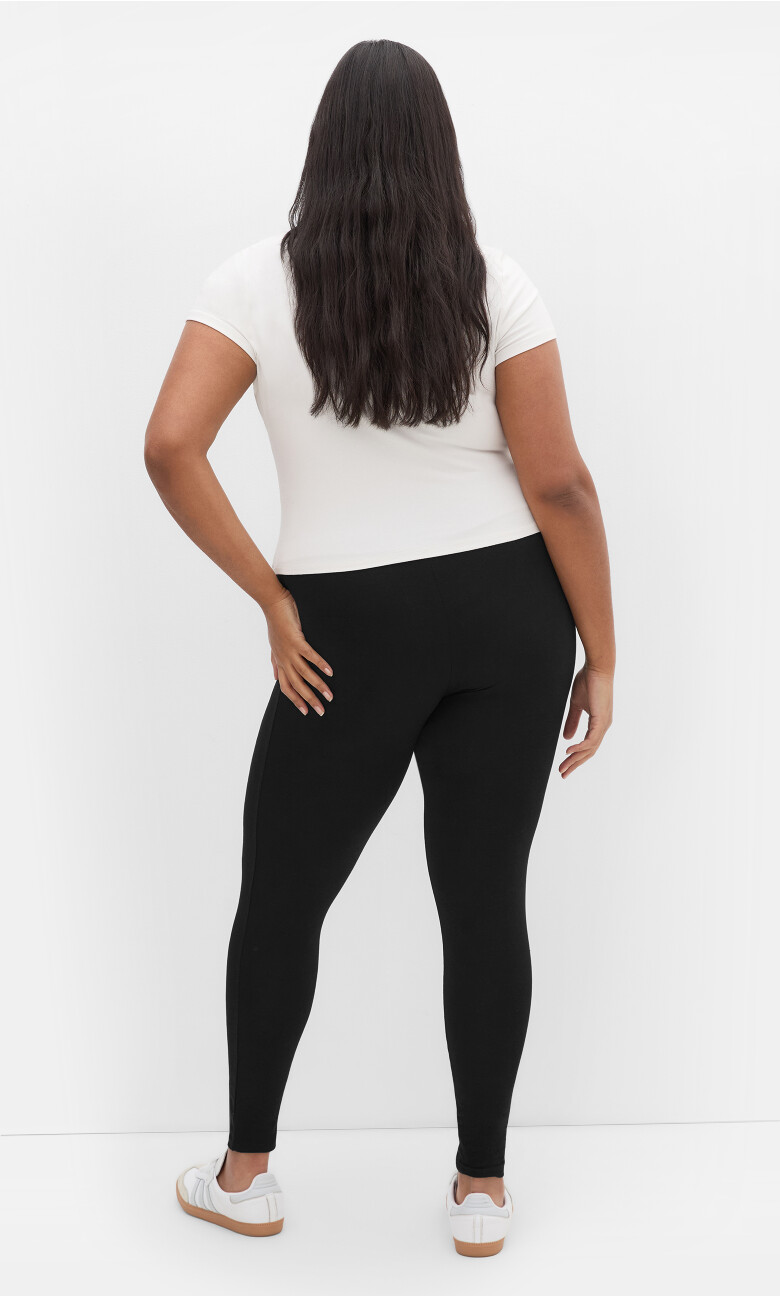 Full Length Wide Band Legging - black