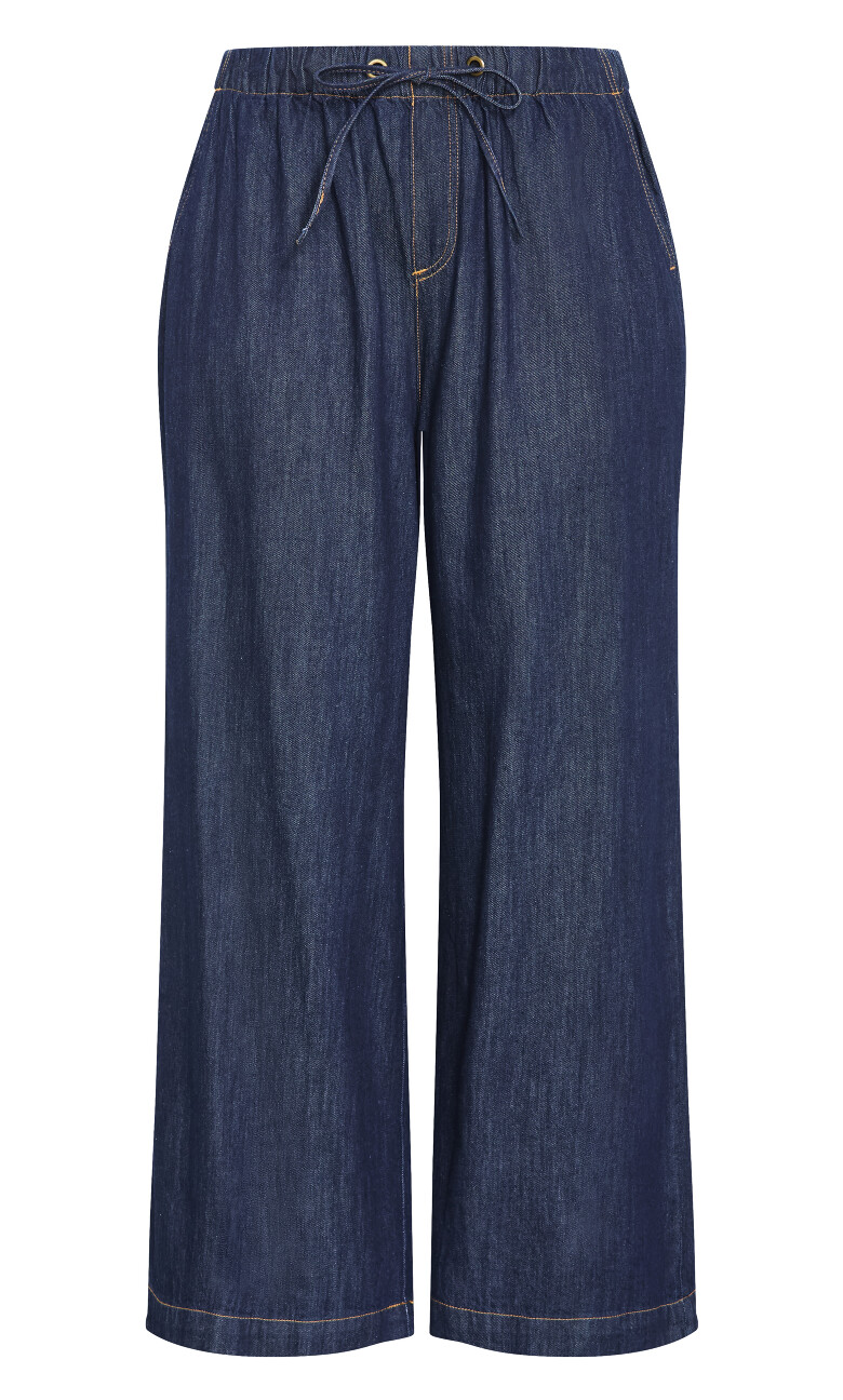 Tia Denim Pant - dark wash