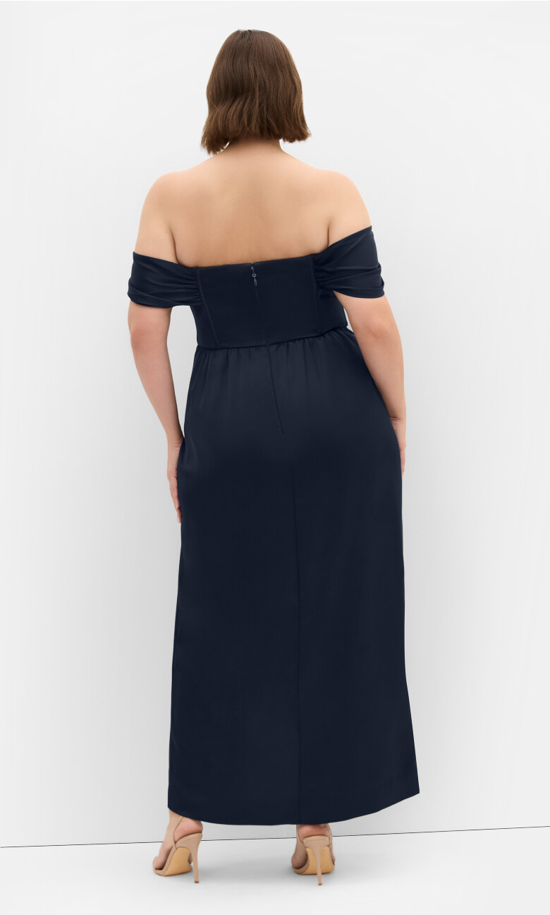Forbidden Love Maxi Dress - navy