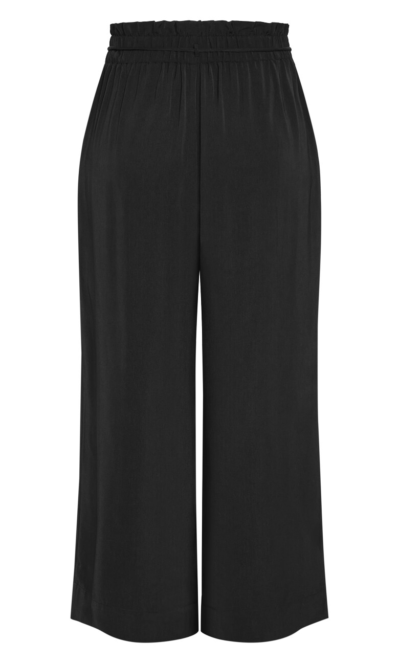 Shania Wide Leg Pant - black