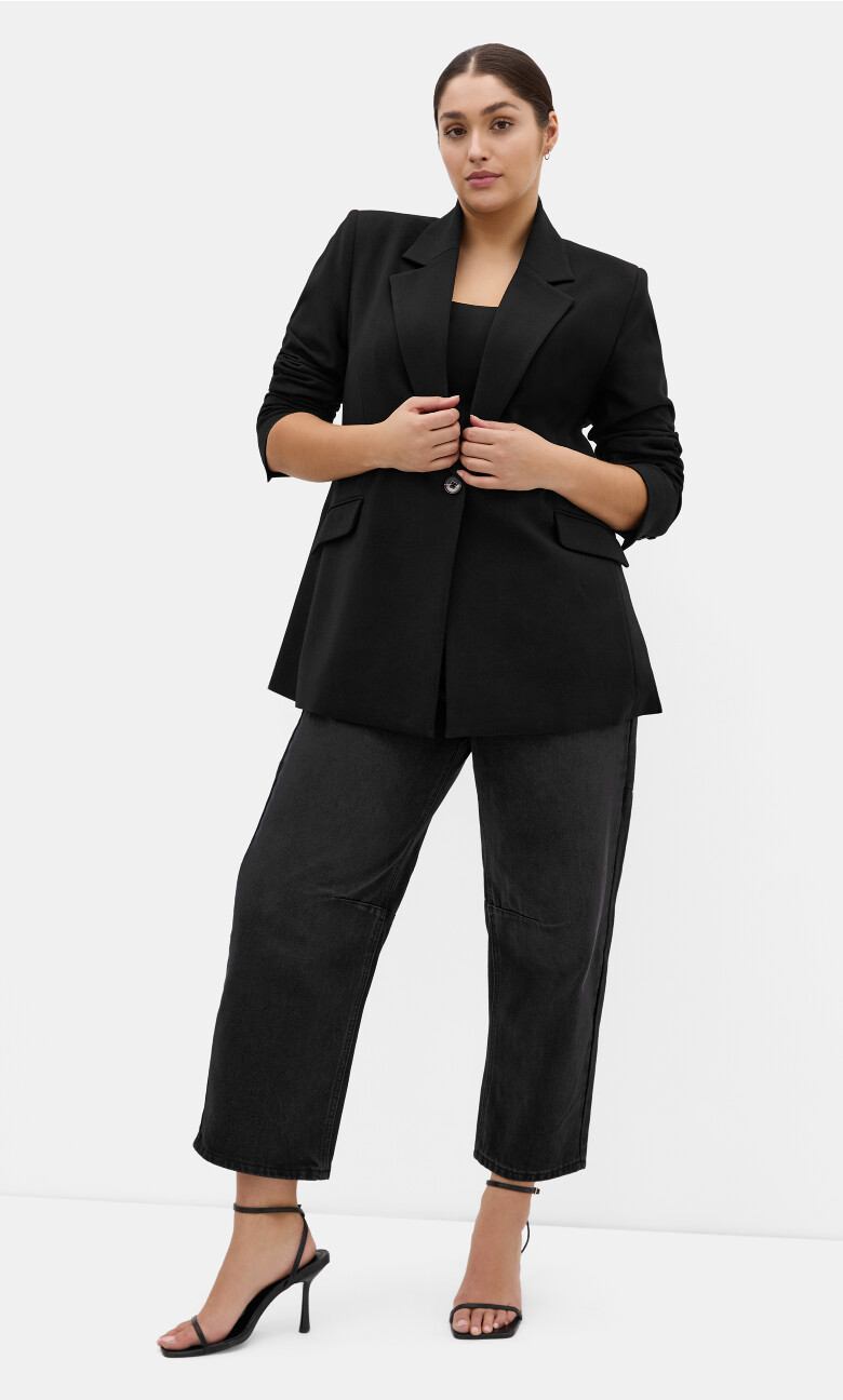 Plus Size Tori Blazer - Black
