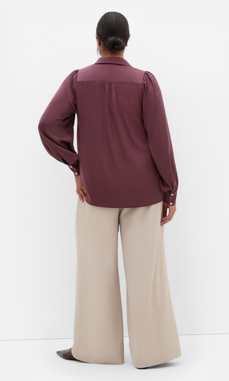 Hadlee Shirt - deep raisin