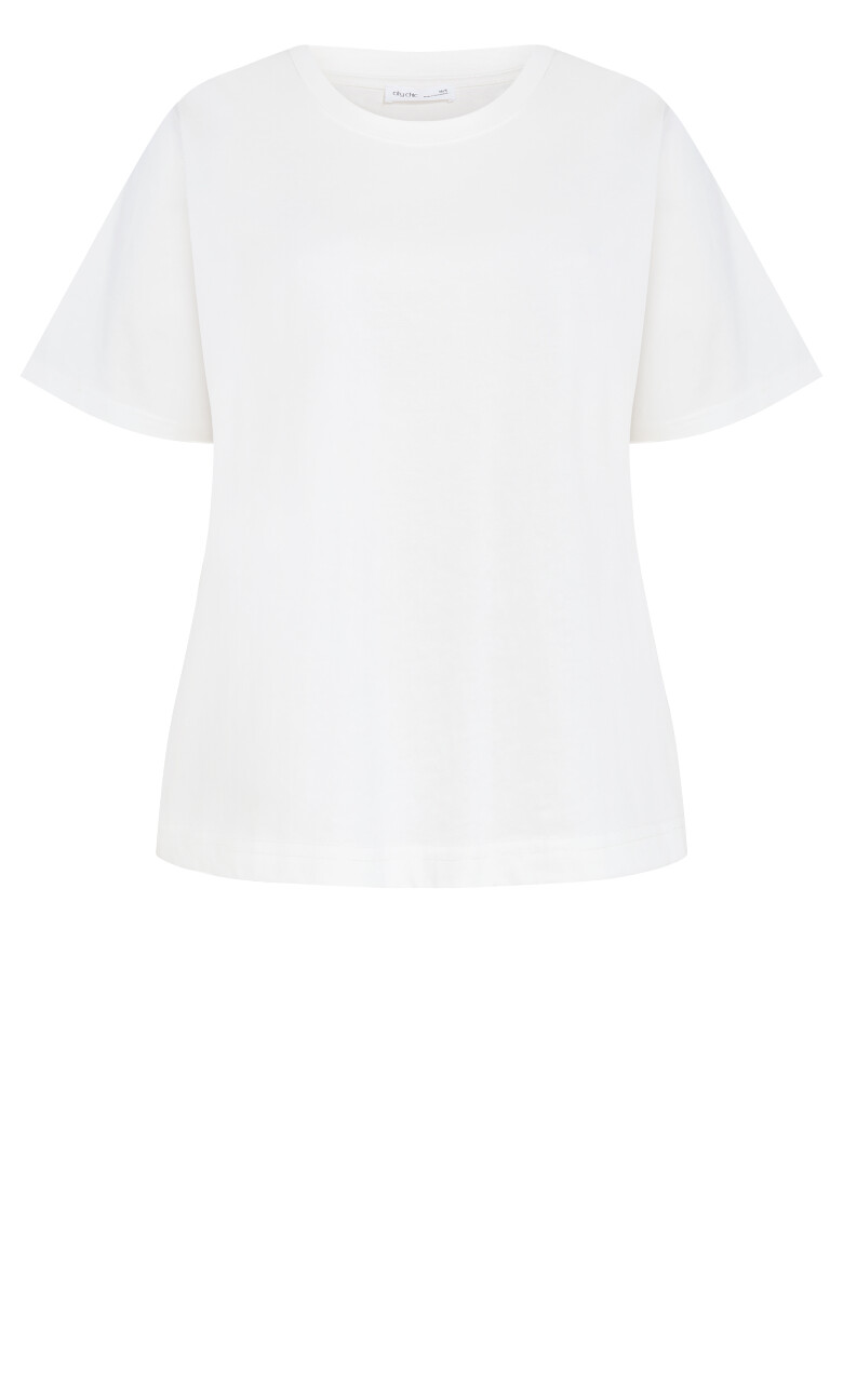 Tahlia Knit Tee - ivory