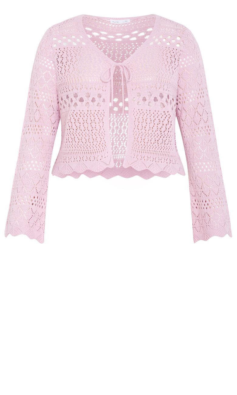 Crochet Love Top - blush