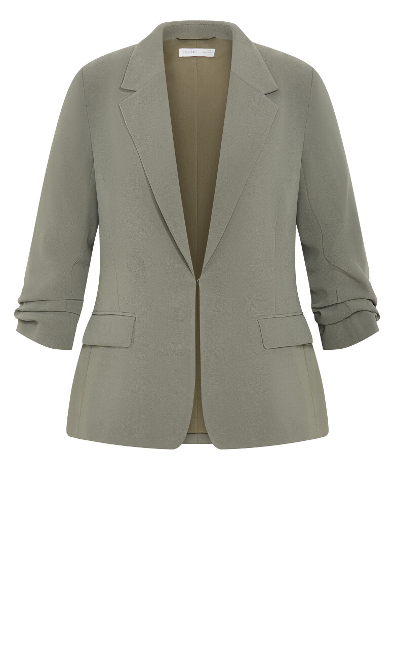 Abbie Blazer - dark sage
