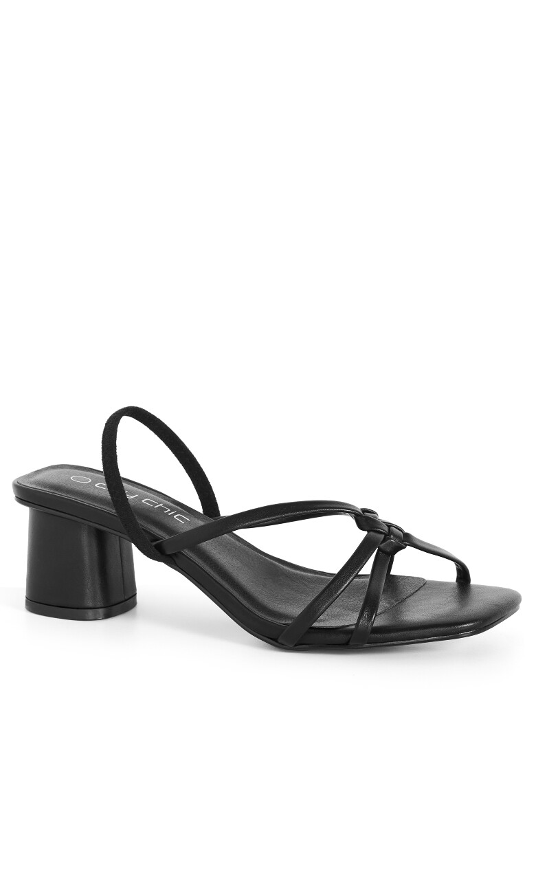 WIDE FIT Corinna Heel - black