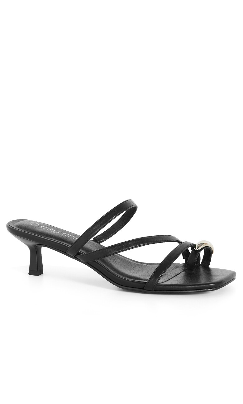 WIDE FIT Jasmine Heel - black